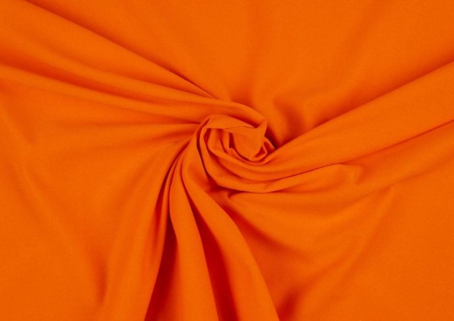 Tela de Crepe Koshibo de Colores color Naranja