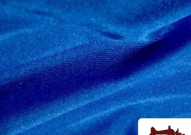 Comprar Tela de Licra color Azul Electrico