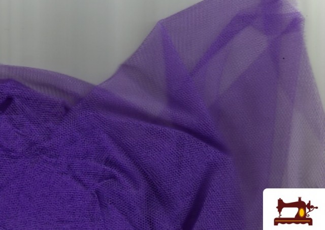 Venta online de Tela de Tul para Eventos y Decoración color Morado