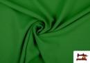 Tela Plana Stretch Economica Multicolor, Negro, Blanco +28 Colores color Verde
