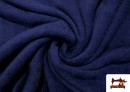 Venta online de Tela de Coralina de Colores color Azul Marino