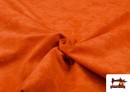 Venta de Tela de Antelina de Colores color Naranja