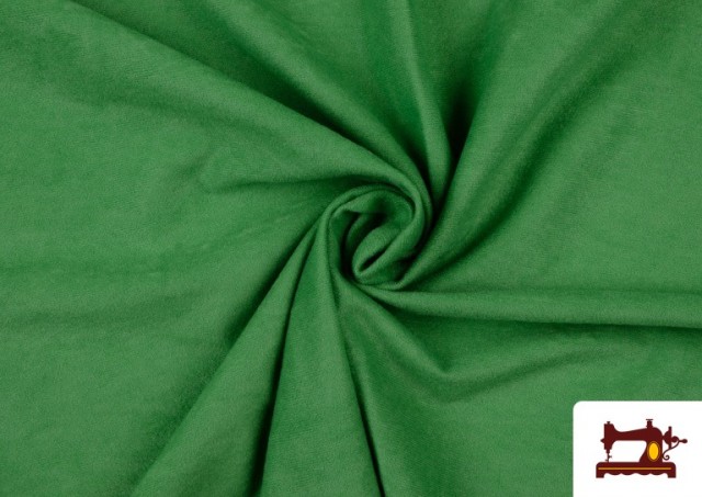 Tela de Antelina de Colores color Verde