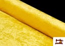 Comprar Tela de Terciopelo Económico Martele color Amarillo