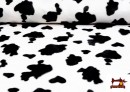 Venta online de Tela Estampado de Vaca - Pelo Corto