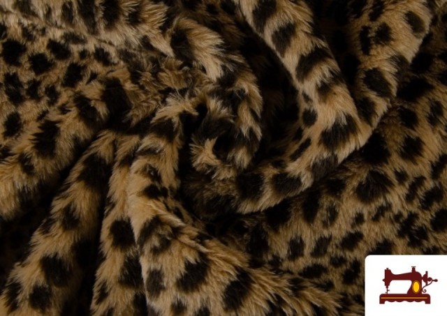 Comprar online Tela de Pelo de Leopardo Peluche