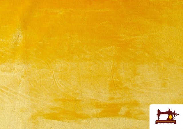 Venta de Tela de Pelo Corto de Colores color Amarillo