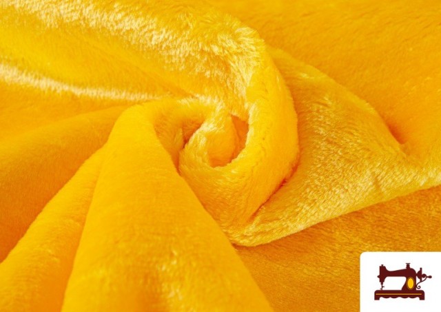 Comprar online Tela de Pelo Corto de Colores color Amarillo