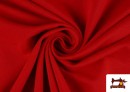 Comprar online Tela de Sudadera Verano  French Terry - 15 Colores color Rojo