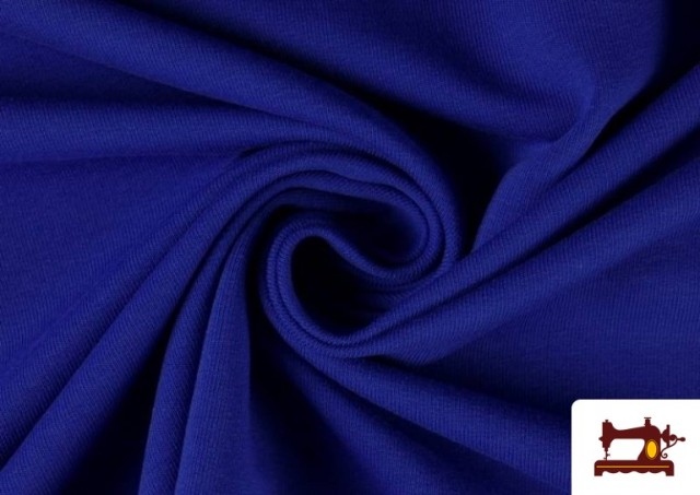 Tela de Sudadera Verano  French Terry - 15 Colores color Azulón