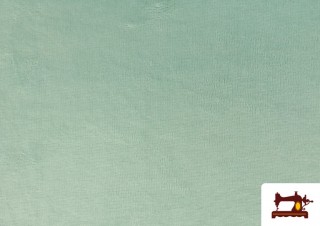 Comprar online Tela de Rizo de Bambú de Colores color Verde mint