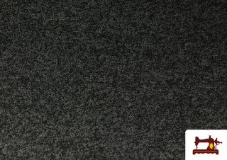 Tela de Baguilla de Punto Lana color Gris oscuro