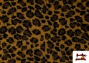 Comprar Tela  Estampada de Pelo con Dibujo de Leopardo