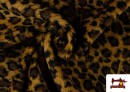 Venta online de Tela  Estampada de Pelo con Dibujo de Leopardo