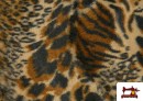 Comprar online Tela de Pelo Corto Mezcla Leopardo y Tigre