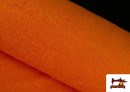 Tela para Toallas Rizo 100% Algodón de Colores color Naranja