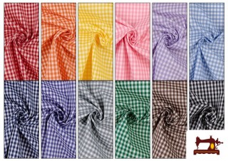 Comprar Tela de Cuadros Vichy de Colores