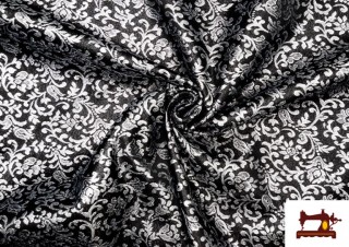 Venta de Tela de Vestuarios Regionales, Decoración y Medievales ancho 280 cms color Plata matices Venta de Tela de Vestuarios Regionales, Decoración y Medievales ancho 280 cms color Plata matices
