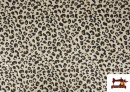 Punto de Camiseta Estampado Leopardo Con Brilli Brilli
