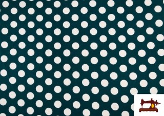 Venta de Tela Verde de Lunares Vestido Bailar  Sevillana