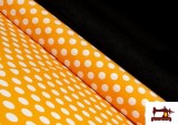 Tela Lunares de amarillos para Vestido de Flamenca