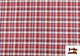 Venta de Tela Viella de Cuadros Multicolor