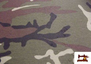 Tela de Camuflaje Impermeable