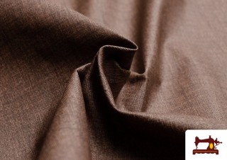Comprar Tela de Loneta Acabado Anti Manchas para Tapizados color Marrón