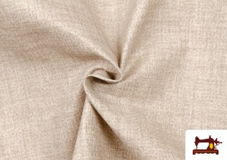 Tela de Loneta Acabado Anti Manchas para Tapizados color Arena