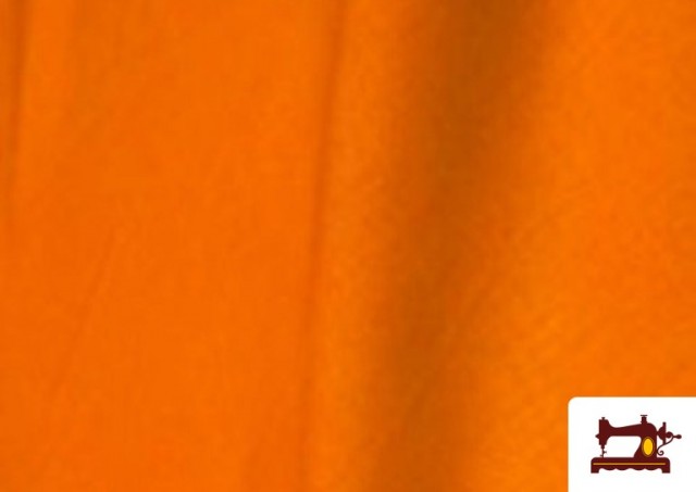 Venta de Tela de Sabana de Colores color Naranja