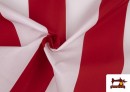 Venta online de Tela de Bandera Roja y Blanca Equipos de Futbol