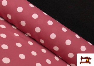 Tela de lunares de Color para Vestidos de Flamenco