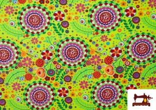 Comprar Tela Graffity Fantasia Estampada Multicolor