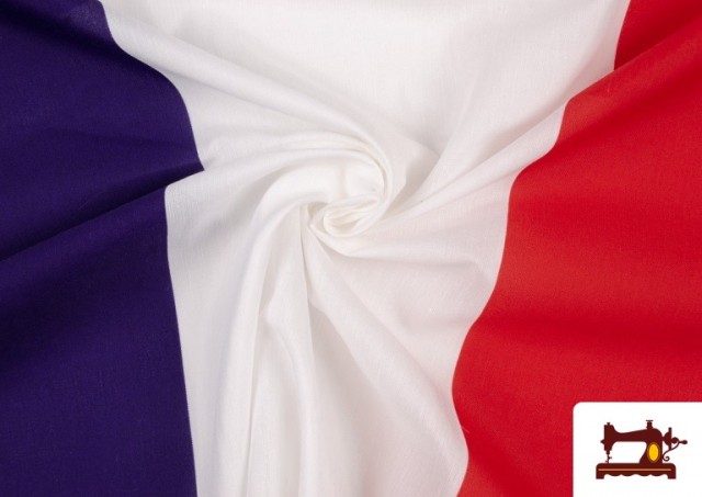 Bandera Francesa de Algodón