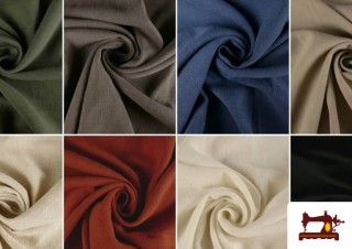 Comprar online Tela de Lino Viscosa De Colores Comprar online Tela de Lino Viscosa De Colores
