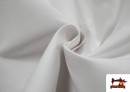 Tela de Sarga de Algodón 100% para Gabardinas color Blanco