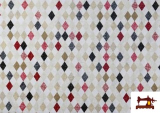 Comprar Tela de Decoración Rombos Pequeños