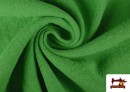 Venta online de Tela de Lino Lavado a la Piedra Ramio (14 colores) color Verde
