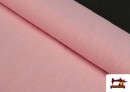 Comprar online Tela de Lino Lavado a la Piedra 100% Ramio (14 colores) color Rosa pálido