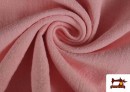 Tela de Lino Lavado a la Piedra 100% Ramio (14 colores) color Rosa pálido