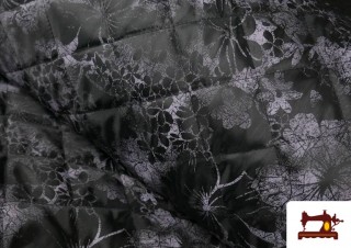 Tela de Forro Acolchado Estampado Floral