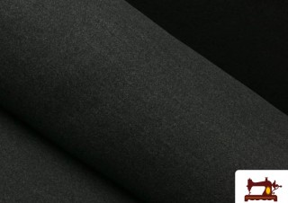 Comprar Tela de Paño Mouflon de Colores color Gris oscuro