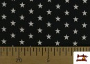 Comprar Tela de Algodón de Colores Estrellas 1cm color Negro