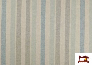 Tela de Loneta Panamá Rayas Grandes