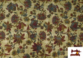 Venta de Tela de Viscosa Floral Multicolor Venta de Tela de Viscosa Floral Multicolor