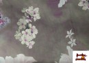 Comprar online Tela de Neopreno Floral Hortensias