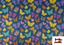 Comprar Softshell estampado Mariposas