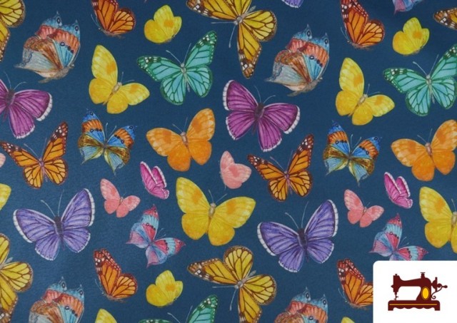 Venta de Softshell estampado Mariposas