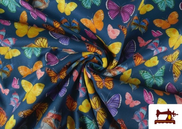 Venta online de Softshell estampado Mariposas