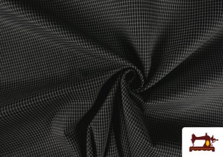 Comprar online Tela de Cuadritos Luto Vichy
